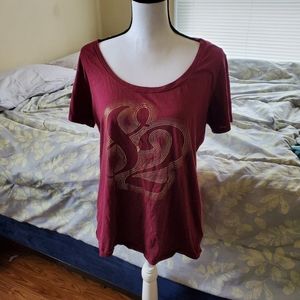 Arizona burgundy Tee